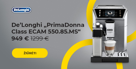 LT Delonghi promo Kafijas draugs